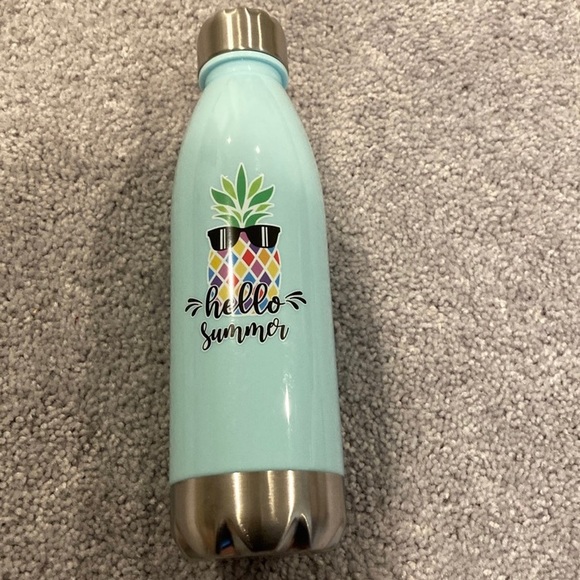 🌺HP 7/26/23🌺 Hello Summer Tin Reusable Water Bottle - Picture 1 of 7